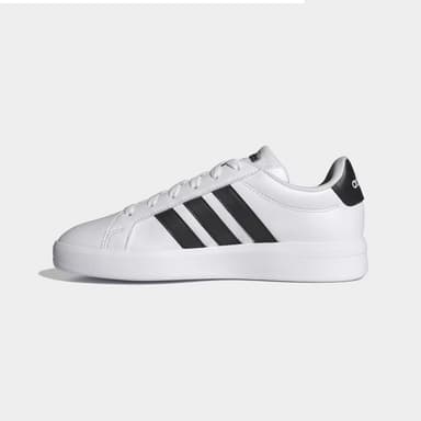 Chaussures enfant Adidas - blanc et noir - Decathlon