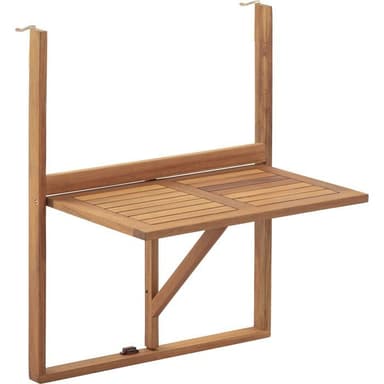 Table de Balcon en Acacia Lilou - Cdiscount