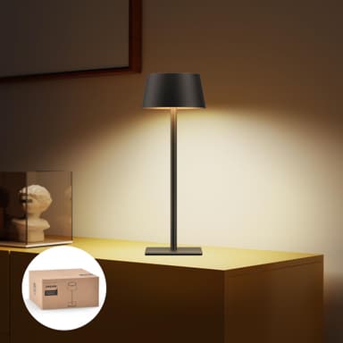 Lampe de Table Solaire d'Extérieur Philips - Lumière LED Portable, Sans Fil, à Batterie, Hauteur Réglable 2 Positions (Vendeur Tiers) - Amazon