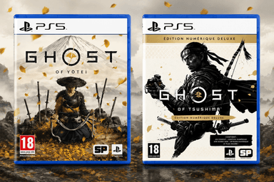 Ghost of Yotei + Gost of Tshushima sur PS5 - Version française - JoyBuy