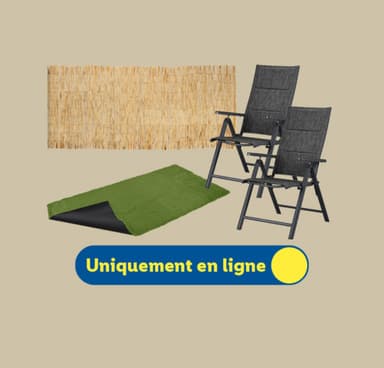 [Lidl+] 15% de remise sur une sélection de meubles et décoration de jardin - Lidl