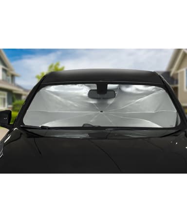 Pare-soleil parapluie Dunlop - 140x80 cm ou 130x65 cm - Carter Cash