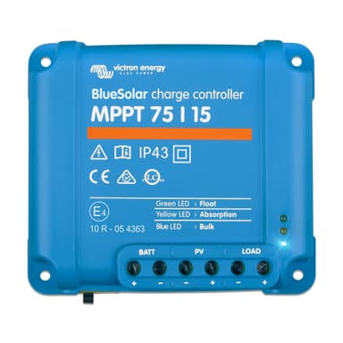 Contrôleur de charge MPPT solaire et batterie Victor BlueSolar 75/15 - Amazon