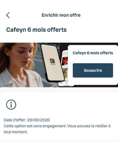 [Clients Bouygues Telecom/B&you] 6 mois d'abonnement à Cafeyn offerts - Bouygues Telecom