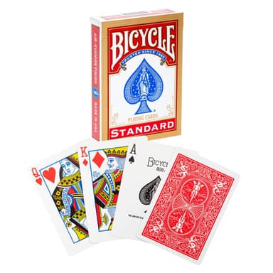 Jeu de 54 cartes à jouer Bicycle - Original (coloris aléatoire) - Amazon