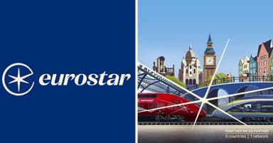 Billet de Train Eurostar de Paris pour Londres à 44€ (88€ Aller/Retour) - Plusieurs dates ex : le 3 septembre 2026 - Eurostar