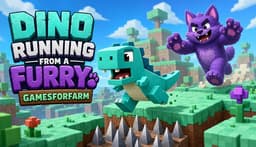 Dino running from a Furry gratuit sur PC (Dématérialisé)