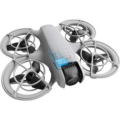 Drone DJI Neo - Quadcoptère, 12 MP 3840 x 2880 pixels, 1435mAh - Noir, blanc - E.Leclerc