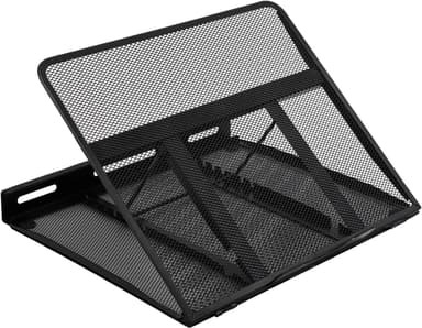 Support pour ordinateur portable Amazon Basics - Compatible avec ordinateurs 25,4cm -43,9cm, Noir - Amazon