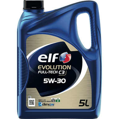 Bidon d'Huile moteur elf 5w30 C3 - 5L - E.Leclerc