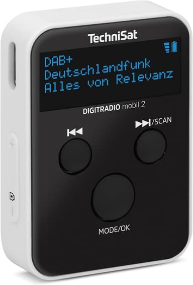 Mini Radio Portable TechniSat DigitRadio Mobil 2 - Dab+/FM avec Batterie intégrée - Amazon