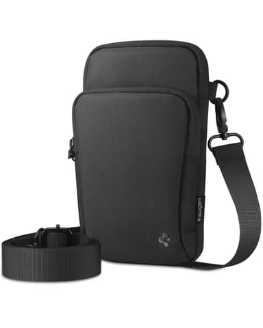 Sac Bandoulière Spigen KD400 - 2 Pochettes, Noir (Vendeur Tiers) - Amazon