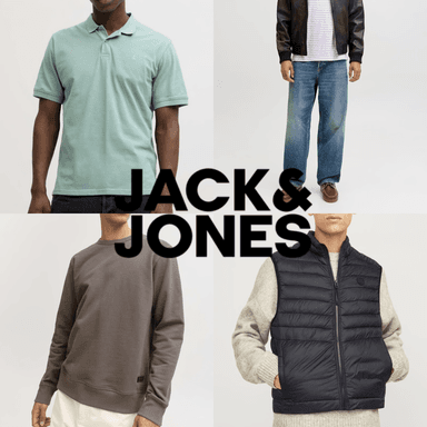 Sélection d'articles Jack & Jones en promotion - Ex : Polo slim 100% Coton biologique - Vert menthe (du S au XXL) - Showroomprivé