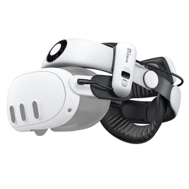 Sangle Bobovr S3 Pro avec batterie et ventilation pour Meta Quest 3 / Quest 3S Blanc - Amazon