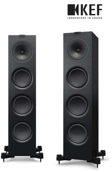 Paire Enceinte Colonne KEF Q750 - Noir - Hidden Audio