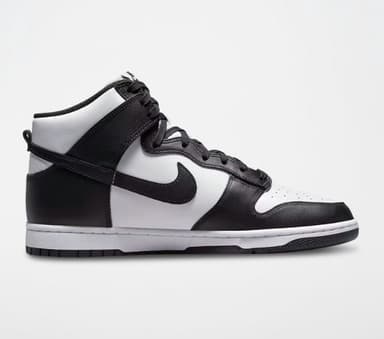 Baskets Nike Dunk High Retro en cuir - Tailles 38.5, 39 et 49.5 - Showroomprivé