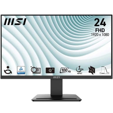 Ecran PC 23,8" MSI PRO MP2412 - Full HD, 100Hz - Amazon