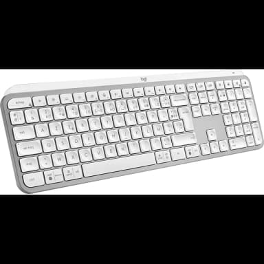 Clavier sans fil Logitech MX Keys S Silencieux Pale Grey (Via Reprise de 20€ d'un accessoire) - Boulanger