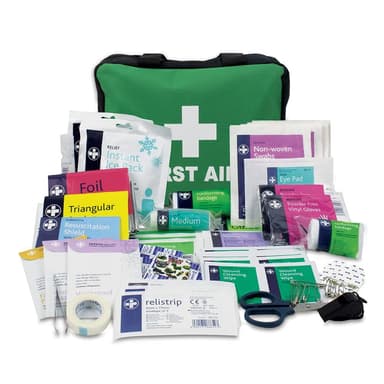 Trousse de Premiers Soins Lewis-Plast - Composant de Kit de Sauvetage, Normes Européennes, 160 Pièces - Amazon