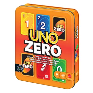 Jeu de cartes UNO Zero avec boite metllique - Mattel Games - Amazon