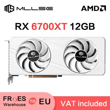 Reconditionné : Carte Graphique Mllse RX 6700XT 12 Go GDDR6 - 192 bits, PCI-E 4.0 X16, 6+8 broches - AliExpress