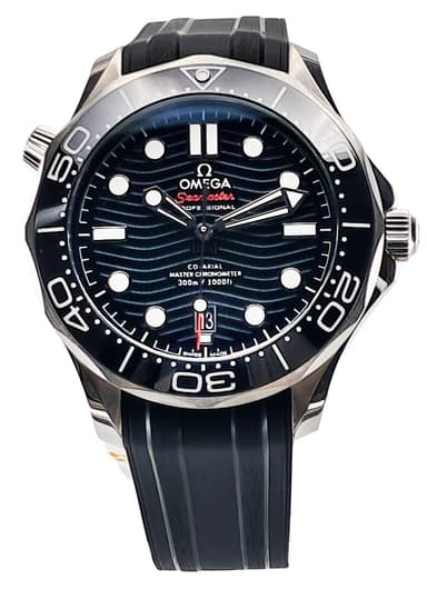 Montre Omega Seamaster Diver 300M Automatic - 42mm, Cadran Noir, Bracelet Caoutchouc - Montredo