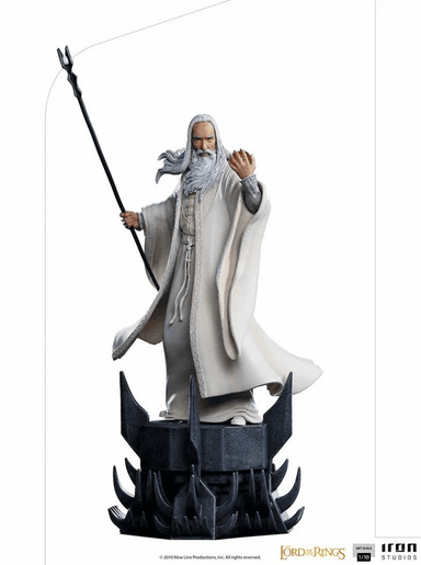 Sélection de figurines et produits dérivés - Ex : Statue BDS ArtScale 1/10 Le Seigneur Des Anneaux, Saruman, 29cm (shopforgeek.com)