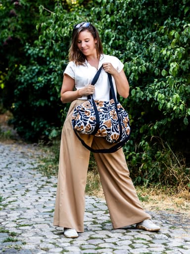 Patron de couture - Sac de sport Basilic - Klafoutis Couture