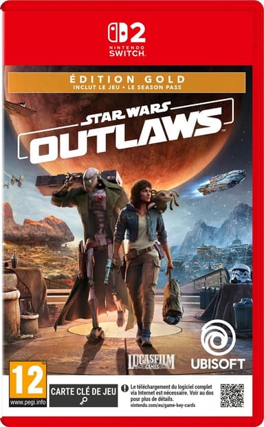 Star Wars Outlaws Edition Gold sur Nintendo Switch 2 - E.Leclerc