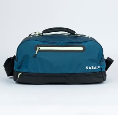Sac de piscine Duffle bag Nabaiji - 27L, 3 compartiments, bleu noir - Decathlon