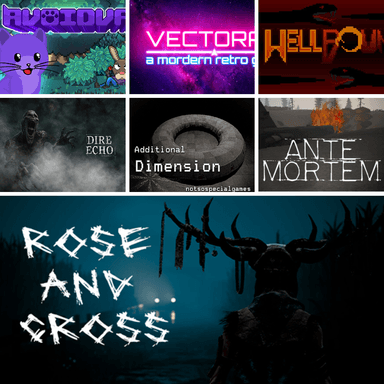Sélection de 18 jeux passés en free-to-play sur PC - Ex: Hellbound, Avoidvania, Rose and Cross (Dématérialisé) - Steam