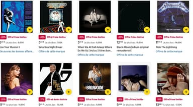 [Prime] 15% ou 20% de réduction sur une sélection de Vinyle & CD - Amazon
