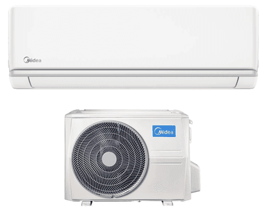 Climatiseur réversible Midea Elegance - 12 000 BTU, 3,52 kW, A++/A+, R32, jusqu’à 40 m² - ClimaConvenienza