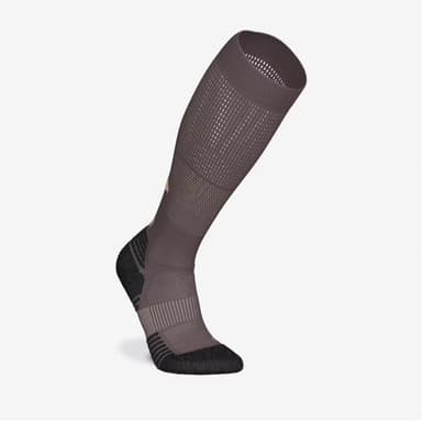 Chaussettes de compression Kiprun Running 500 - beige - Decathlon