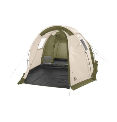 Tente familiale 4 personnes Crivit - 455x260x190, auvent, déperlant, UV 30, moustiquaire - Lidl