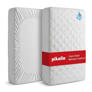 Protège-matelas imperméable et matelassé Pikolin - 90x190/200cm - Amazon