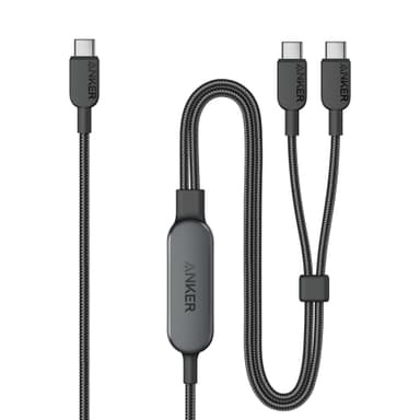 Câble Anker USB C vers USB C - Tressé, 2 en-1, 140W Max, Charge Rapide (Vendeur Tiers) - Amazon
