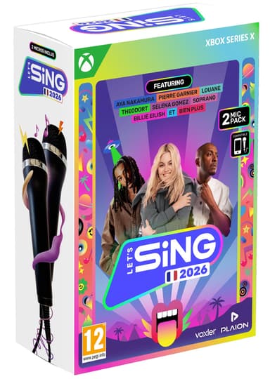 Let's Sing 2026 - 2 Mic Pack sur Xbox Series X - Amazon