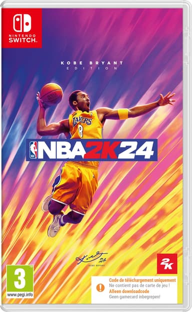 NBA 2K24 Kobe Bryant Edition sur Nintendo Switch (Code dans la boîte) - Amazon