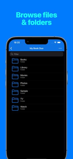 File Explorer & Player Pro sur iOS