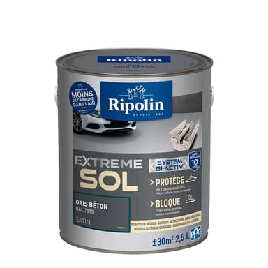 Peinture Ripolin pour sol Haute Résistance Intérieur/Extérieur Finition Parfaite des Sols - Amazon