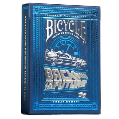 Jeu de cartes Bicycle Retour vers Le Futur - Collection Ultimates, 54 cartes - Amazon