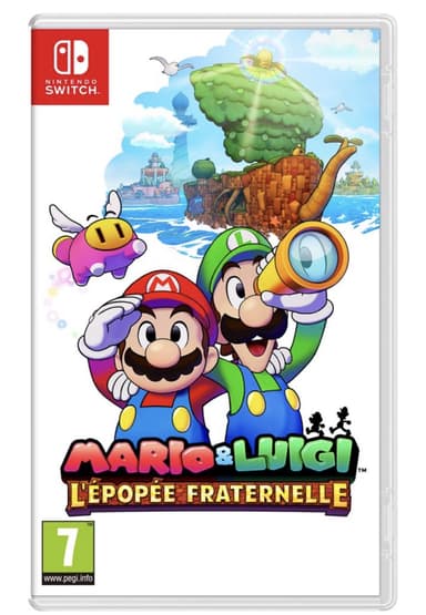 Mario & Luigi: L’Épopée Fraternelle sur Nintendo Switch 1|2 - Fnac