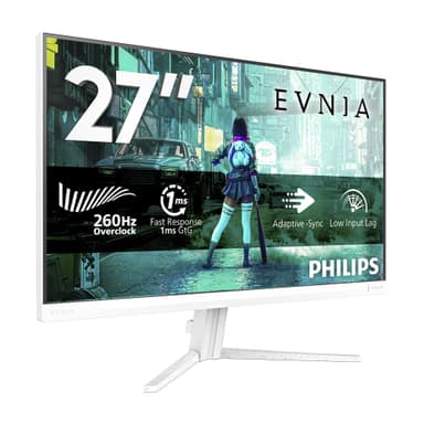 Ecran PC 27" Philips Evnia Gaming Moniteur 27M2N3201PL - 260Hz, Fast IPS Dalle, 1ms GtG, HDR10 - Amazon