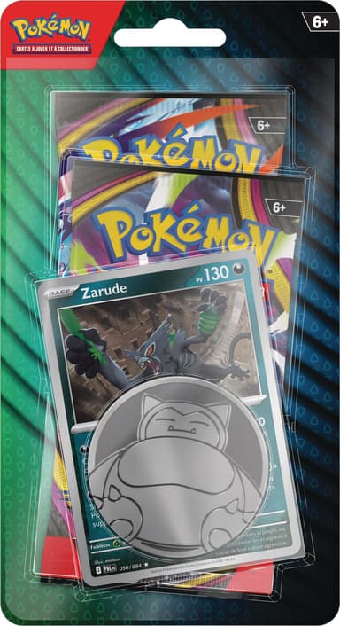Pack de 2 boosters Pokémon (2 boosters et Carte Promo Brillante) - Amazon