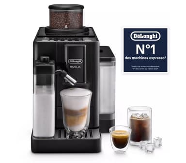 [Macif Avantages] Machine à Café Expresso Broyeur Automatique Delonghi Rivelia Start FEB4255.BXL - Système Bean Switch (via ODR de 20%) - De'Longhi