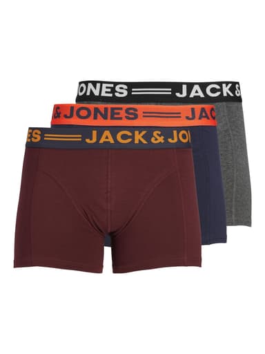 Lot de 3 boxers Jack & Jones - différents coloris, Taille XXL - Amazon