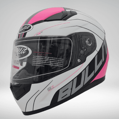 Casque Moto intégral Bullit SV - Rose ou Noir, Taille L ou XL - D'Griff Moto