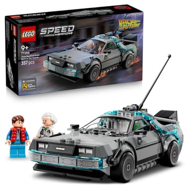 Jouet de construction Lego Speed Champion 77256 - La Machine à Remonter le Temps de Retour vers le Futur - E.Leclerc