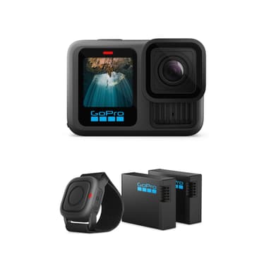 Caméra d’action GoPro HERO13 Black - Pack avec 2 batteries Enduro et télécommande étanche - Amazon
